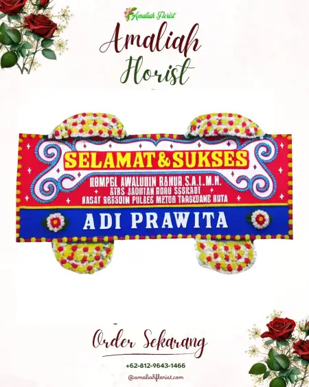 Papan Bunga Ucapan Selamat Wedding Venue Kemang Bogor